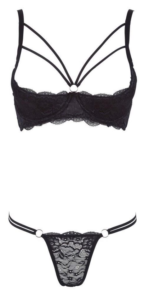 Zmysłowy koronkowy Shelf Bra 85B/L