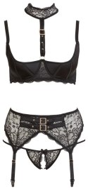 Zmysłowy Komplet Bielizny z Biustonoszem Open Bra 85D/L