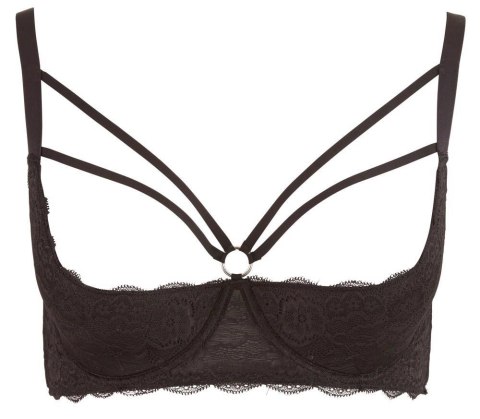 Koronkowy biustonosz typu Shelf Bra 85D