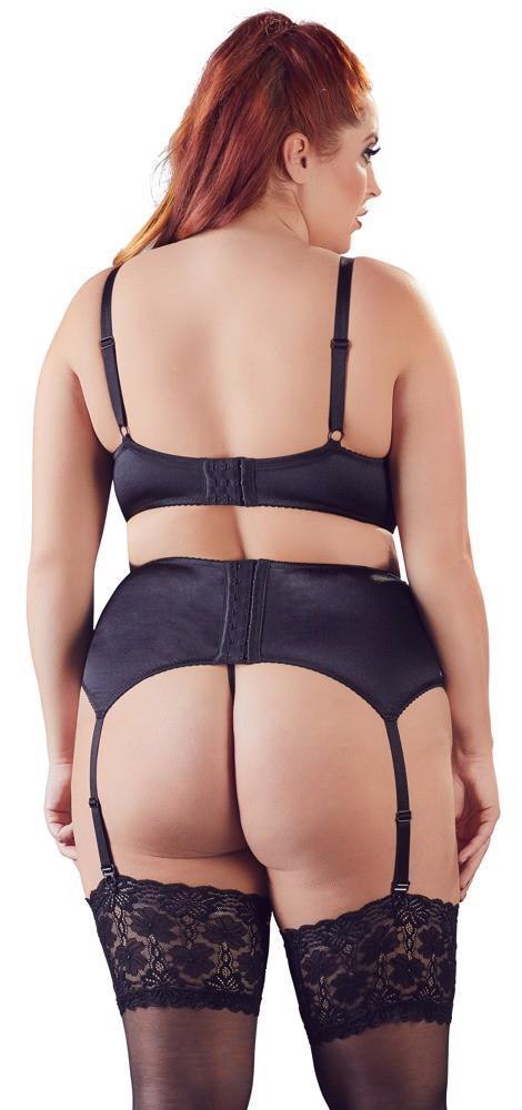 Zmysłowy komplet z pasem do pończoch 95E/2XL