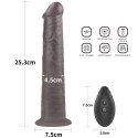Luksusowe Dildo Realistyczne Lovetoy z Rotacją i Wibracjami – Dwuwarstwowy Silikon Platynowy, 25,4 cm