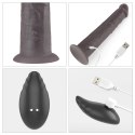 Luksusowe Dildo Realistyczne Lovetoy z Rotacją i Wibracjami – Dwuwarstwowy Silikon Platynowy, 25,4 cm