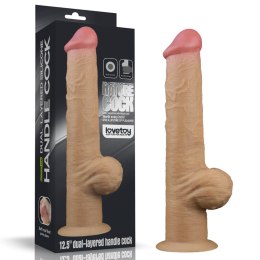 Realistyczne Dildo Silikonowe z Uchwytem Love Toy – 31,7 cm