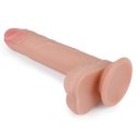 7-calowe Dildo Realistyczne z Dwuwarstwowego Silikonu Platynowego