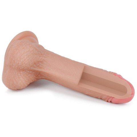 7-calowe Dildo Realistyczne z Dwuwarstwowego Silikonu Platynowego