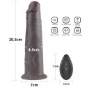 Ultrarealistyczne Dildo z Obrotem i Wibracją 8.0'' z Podwójnego Silikonu Platynowego