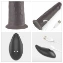 Ultrarealistyczne Dildo z Obrotem i Wibracją 8.0'' z Podwójnego Silikonu Platynowego