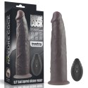 Realistyczny Dildo z Platynowego Silikonu o Podwójnej Warstwie z Rotacją i Wibracjami – 23 cm