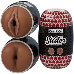 Slider: Dwustronny Masturbator Anus i Pochwa