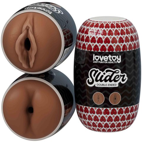 Slider: Dwustronny Masturbator Anus i Pochwa