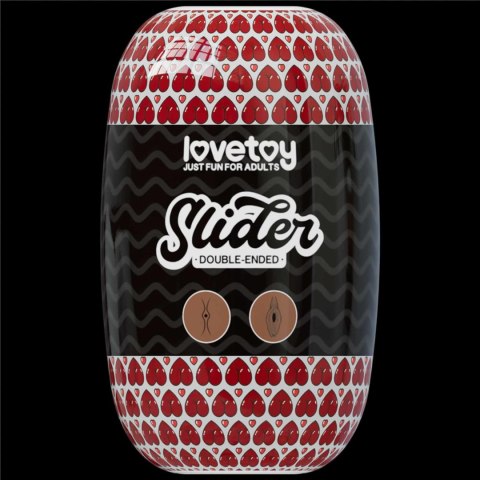 Slider: Dwustronny Masturbator Anus i Pochwa