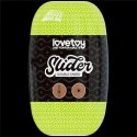 Dwustronny Masturbator Slider: Pochwa i Anus