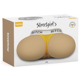 Streetgirl's #13: Realistyczny Masturbator Pośladków z Kuszącymi Stringami