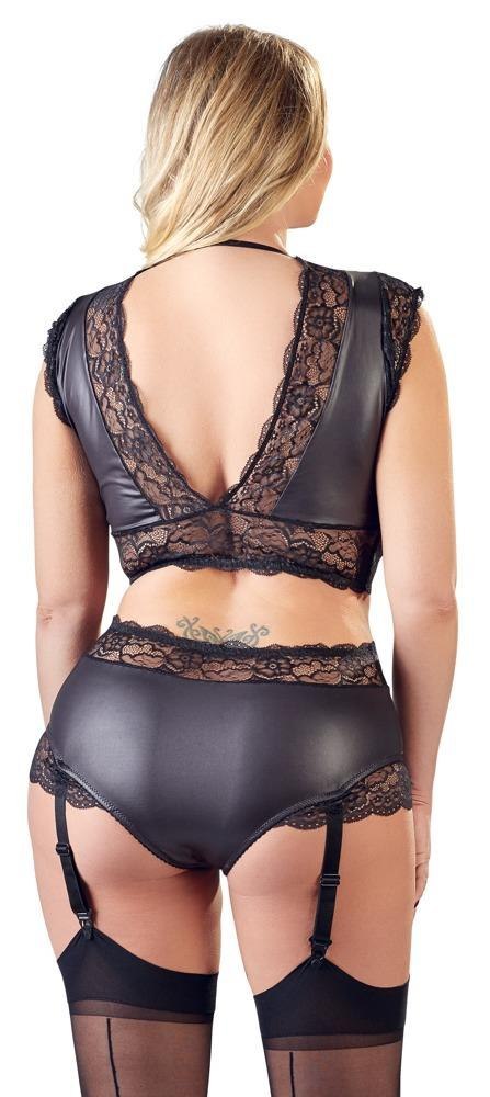Zmysłowy komplet biustonosza i fig 3XL