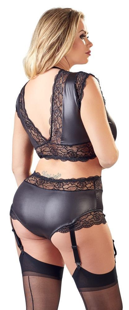Zmysłowy komplet biustonosza i fig 3XL