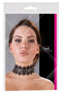 Zmysłowy Haftowany Choker z Dżetami