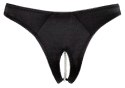 Perłowe Stringi G-string – Czarne M