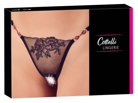 Uwodzicielskie Stringi Red Gemstones M/L
