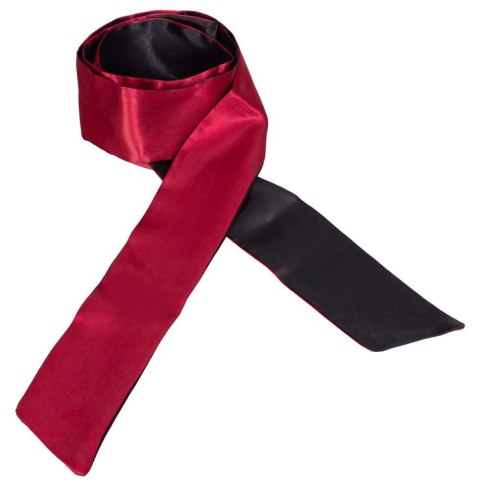 Zmysłowy Szalik Bondage Dwukolorowy (Czerwono-Czarny)