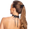 Zmysłowy Czarny Choker Koronkowy S-L