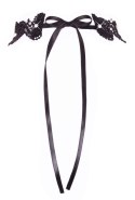 Zmysłowy Czarny Choker Koronkowy S-L