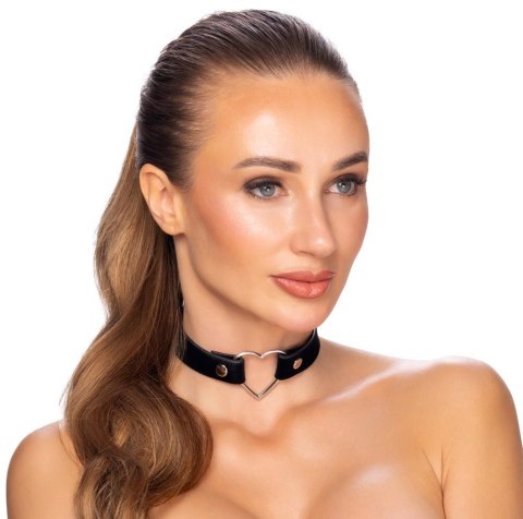 Zmysłowy Choker z Sercem