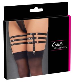 Eleganckie Podwiązki z Ozdobnymi Cyrkoniami Cottelli ACCESSORIES L/XL