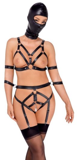 Zestaw Uprzęży i Maski Bad Kitty Strap+Mask XS
