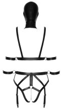 Zestaw Uprzęży i Maski Bad Kitty Strap+Mask XS