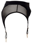 Bad Kitty Erotyczny string z uprzężą strap-on i pasem do pończoch 2XL