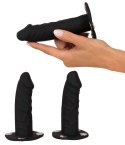 Uprząż Bad Kitty z Zestawem Dildo, Rozmiar 2XL