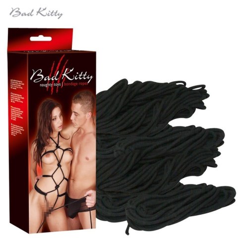 Czarne Liny Bondage