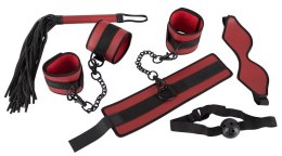 Zestaw do BDSM – Czerwono-czarny