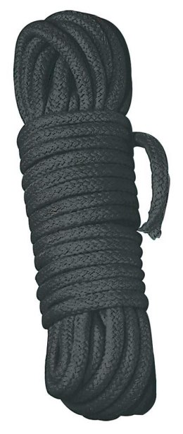 Elegancka czarna lina do BDSM (3 m)