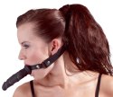 Intrygujący knebel z dildo