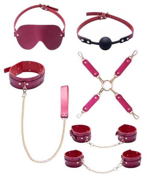 Zestaw Bondage z Kryształkami BK Gems