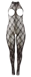 Zmysłowy Koronkowy Catsuit z Otwartym Biustem XL-XXL