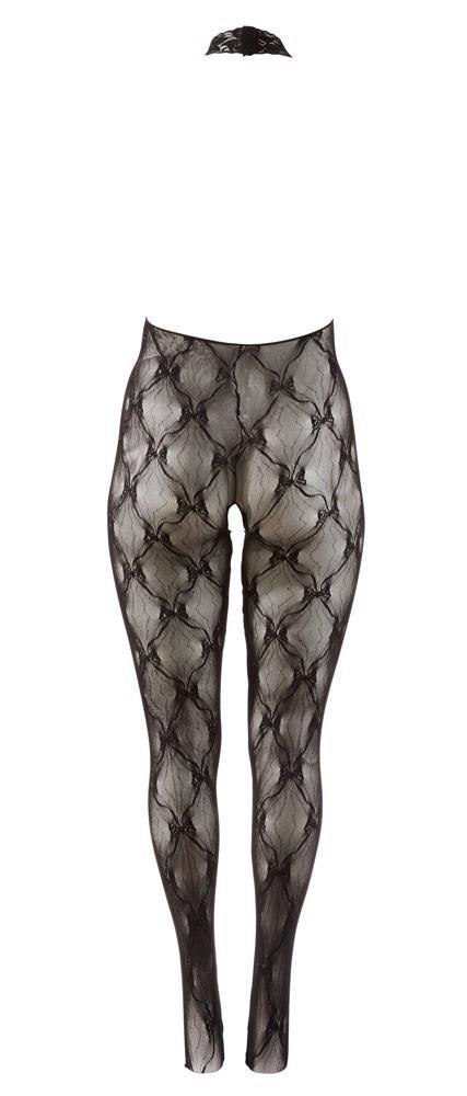 Zmysłowy Koronkowy Catsuit z Otwartym Biustem XL-XXL