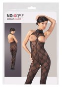Kuszący Kombinezon Erotyczny z Otwartym Biustem Catsuit S-L