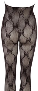 Kuszący Kombinezon Erotyczny z Otwartym Biustem Catsuit S-L