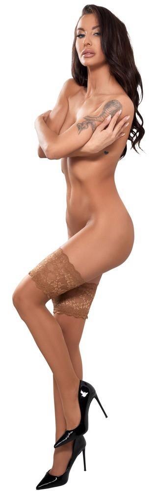 Eleganckie Pończochy Samonośne Cottelli Legware 'Skin 4'