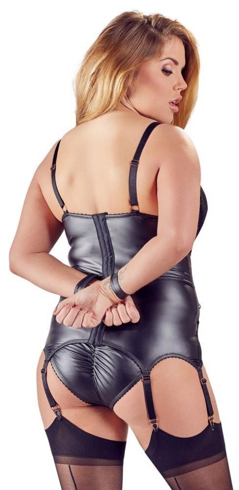 Zmysłowa Koszulka Baskijska z Akcentami Bondage 85D/L