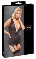 Zmysłowy Komplet Lingerie: Baskinka i Stringi