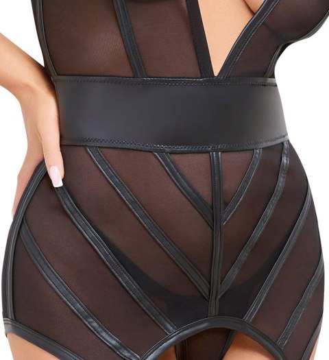 Zmysłowy Komplet Lingerie: Baskinka i Stringi