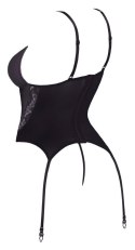 Zmysłowa Baskinka Cottelli LINGERIE, Czerwono-Czarna (M)