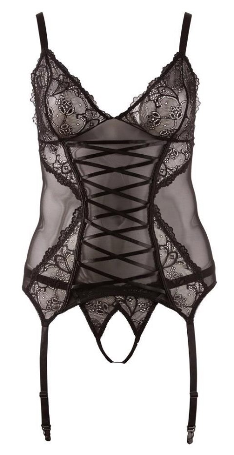 Zmysłowy komplet Cami Suspender 2XL