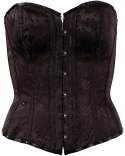Gorset Czarny XXL