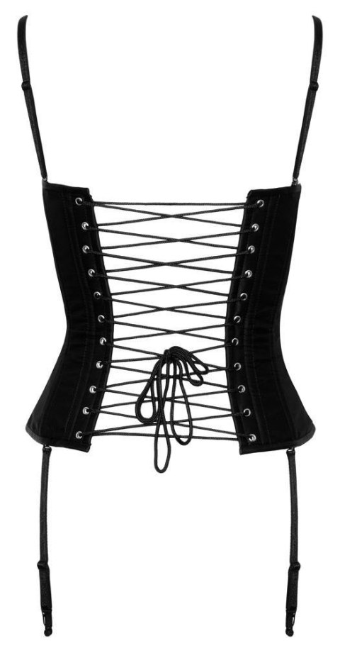 Elegancki Czarny Gorset XL