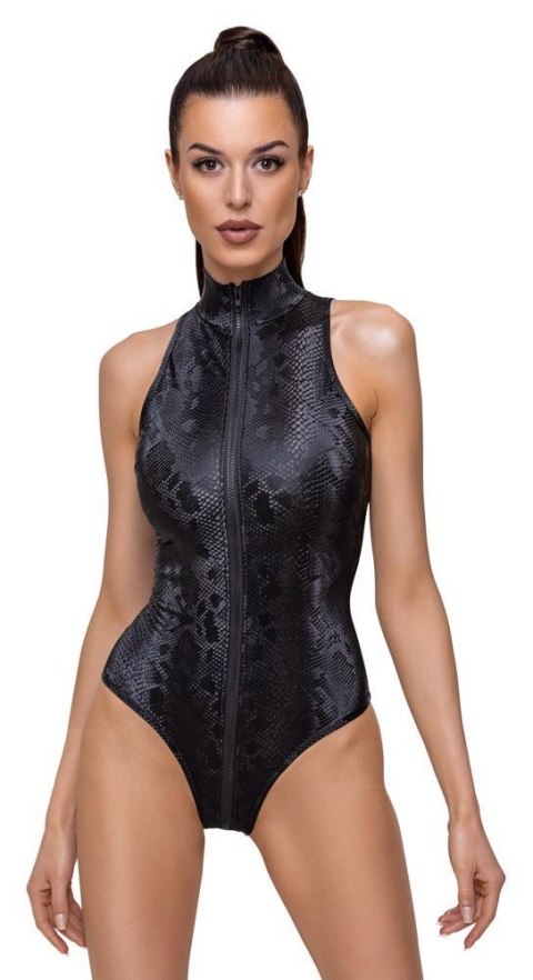 Ekskluzywne Body Cottelli PARTY - Wężowy Wzór (Rozmiar M)