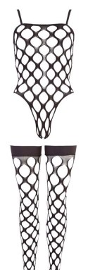 Eleganckie Bodystocking z Pończochami Rio S-L